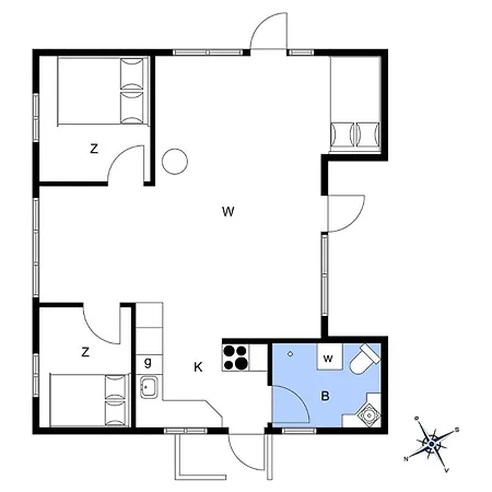 بيت للعطل 710-thisted-klitrosevej-10 *